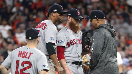 ALCS Notebook: Craig Kimbrel barely holds on; David Price gets Game 5 start taken at Minute Maid Park (2018 ALCS)