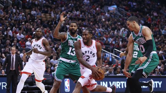 Revisiting the Celtics' decision to pass on Kawhi Leonard taken at BSJ Headquarters (Celtics)