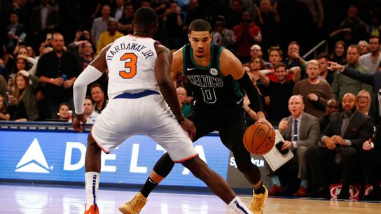 BSJ Game Report: Celtics 103, Knicks 101 - Tatum bails out Celtics in ugly win taken at BSJ Headquarters (Celtics)