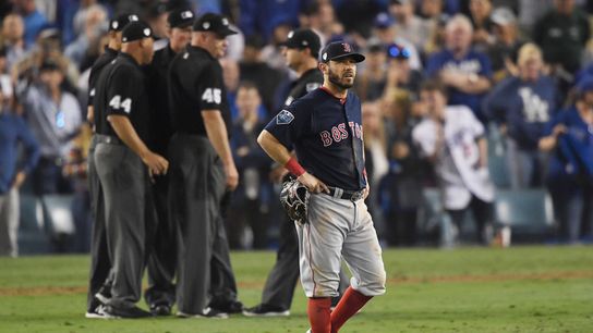 Bedard: Ian Kinsler, top of lineup come up short as possible 3-0 lead slips away taken at Dodger Stadium (2018 World Series)