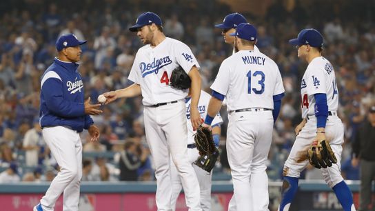 Eight outs from a tied Series, Dodgers and Roberts left reeling taken at Dodger Stadium (2018 World Series)