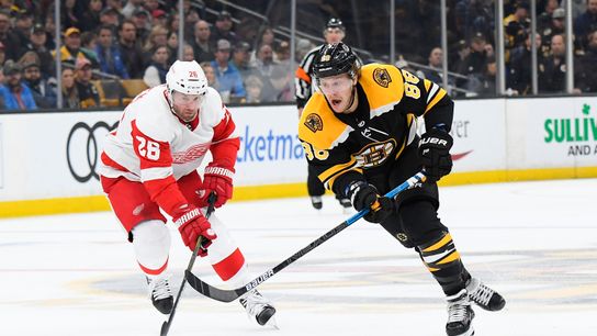 With no peak in sight, David Pastrnak continuing to exceed expectations as Bruins’ top sniper taken at TD Garden (Bruins)