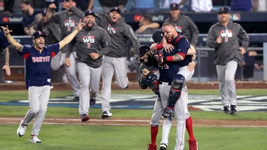 McAdam: Even in victory, champion Red Sox never lost the capacity to surprise taken at Dodger Stadium (2018 World Series)