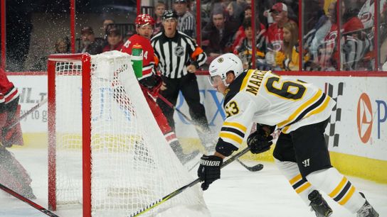 Brad Marchand’s highlight-reel goal vs. Hurricanes a teaching moment for B’s young forward corps taken at BSJ Headquarters (Bruins)