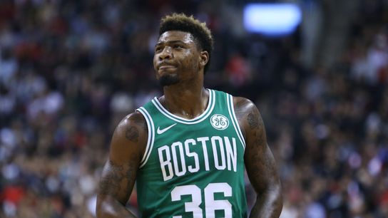 One tweak the Celtics should make with Marcus Smart taken at BSJ Headquarters (Celtics)