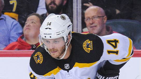 Need a scouting report on Charlie Coyle? Ask the Bruins forward who's known him for over a decade taken at T-Mobile Arena (Bruins)