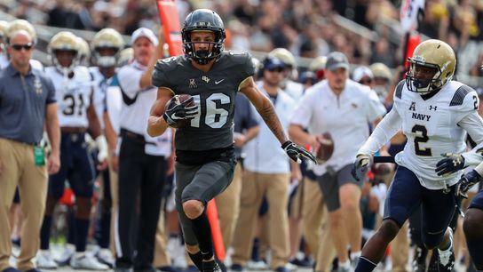 Patriots Rookie Development Plan: WR Tre Nixon, Central Florida (7th round) taken at BSJ Headquarters (Patriots)