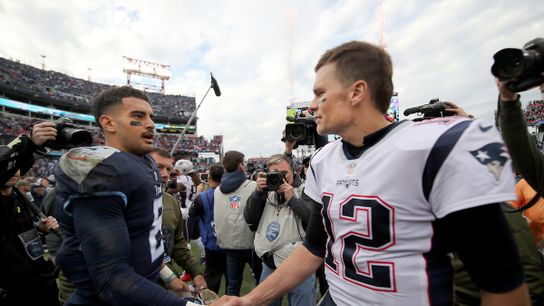 Two-Minute Drill: If Tom Brady leaves, expect Patriots to slow-play the QB market; Jimmy Graham? taken at BSJ Headquarters (Patriots)