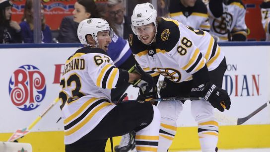 With no savior expected at the pivot, onus is on Marchand, Pastrnak to shoulder scoring load taken at Warrior Ice Arena (Bruins)