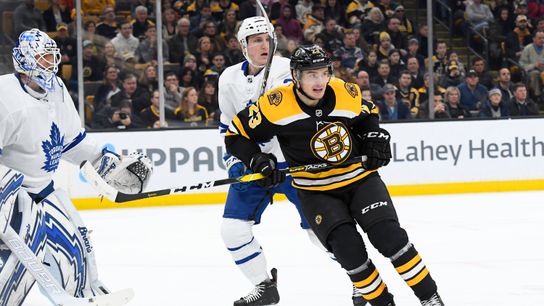 Jakob Forsbacka Karlsson aces 1st audition as Bruins’ latest 3rd-line center taken at TD Garden (Bruins)