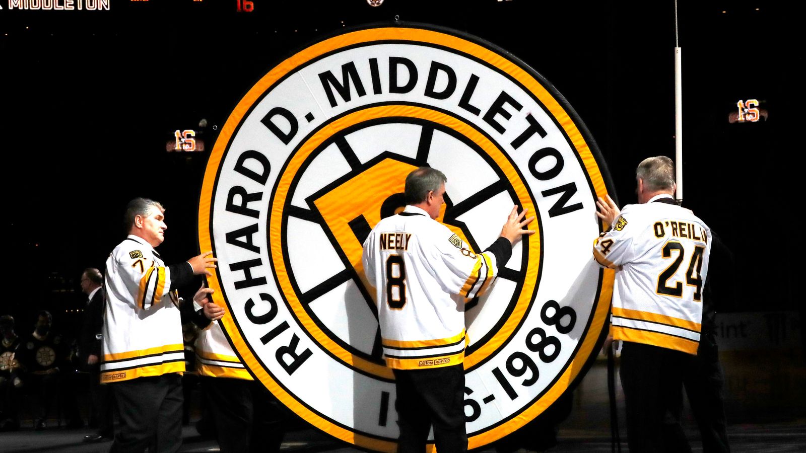 Boston Bruins Cam Neely #8 black jersey
