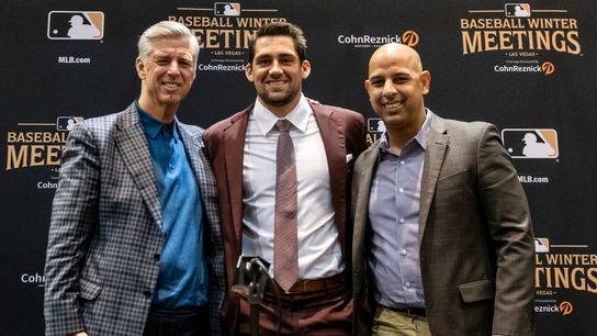 Nathan Eovaldi felt the pull of teammates, staff in returning to Red Sox taken at Mandalay Bay Winter Meetings (Red Sox)