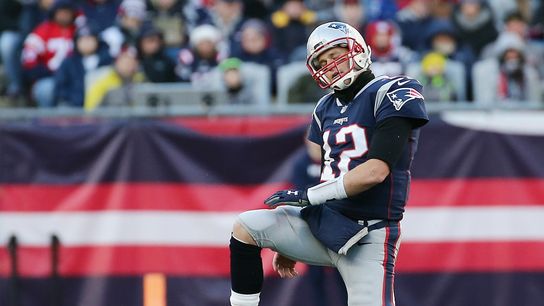 Tom Brady and passing game bailed out by ground attack, defense taken at Gillette Stadium (Patriots)