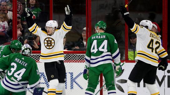 Slowly but surely, Ryan Donato starting to reward Bruins in offensive zone taken at BSJ Headquarters (Bruins)