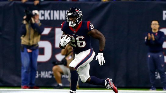 Bedard: Have Sony Michel, Damien Harris been put on notice with Patriots' signing of Lamar Miller? taken at BSJ Headquarters (Patriots)