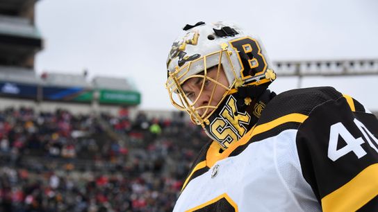 Bruce Cassidy’s call for Tuukka Rask in net for Winter Classic more than panned out taken at Notre Dame Stadium (Bruins)