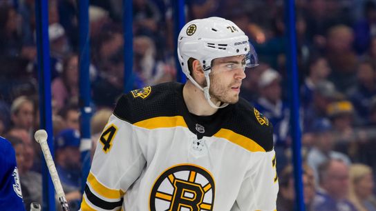 Notebook: Jake DeBrusk to miss weekend slate, Gemel Smith enters lineup, Cassidy doesn’t believe enforcer needed taken at Warrior Ice Arena (Bruins)