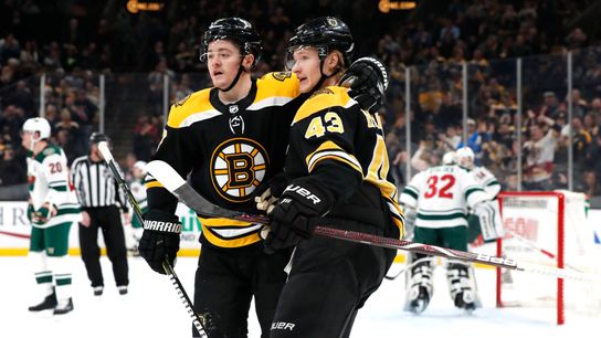 A bit of brawn might be best remedy for Ryan Donato, Danton Heinen in offensive zone taken at TD Garden (Bruins)