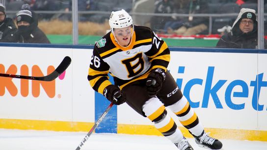 Bruins Notebook: Colby Cave hits waivers, Bergeron line looks to get going at 5v5 play taken at Warrior Ice Arena (Bruins)