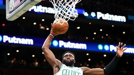 BSJ Game Report: Celtics 112, Nets 104 -- Balanced scoring carries C's without Kyrie taken at TD Garden (Celtics)