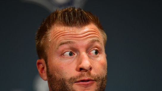 Sean McVay on what happened against the Patriots in Super Bowl LIII: 'You’ve got to tip your hat' taken at BSJ Headquarters (Patriots)