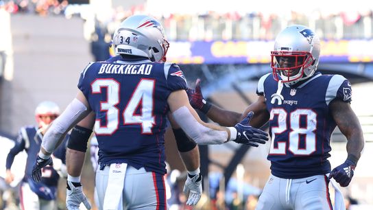 4 reasons why the Patriots' running game has yielded big gains down the stretch and into the postseason taken at Gillette Stadium (Super Bowl LIII)