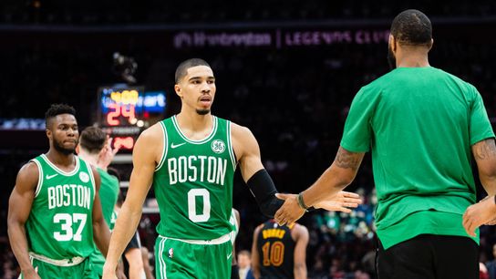 Jayson Tatum commits to attacking mentality after career night against Cavs taken at Quicken Loans Arena (Celtics)