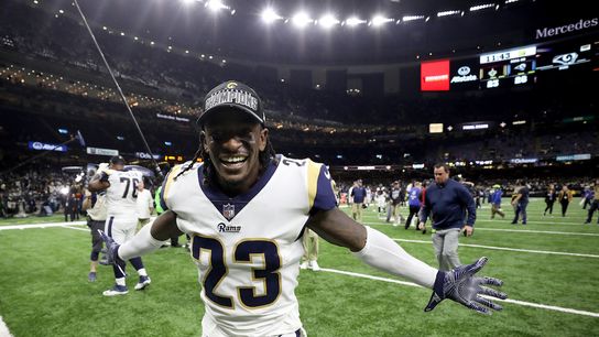 Live Patriots Notebook: LA cornerback Nickell Robey-Coleman on New England - 'I hate these guys' taken at Atlanta (Super Bowl LIII)