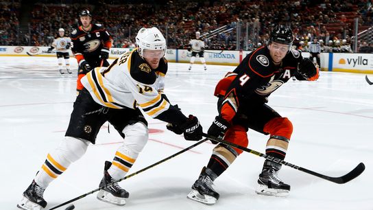 After taking his lumps, Chris Wagner gets last laugh in return to Anaheim taken at Honda Center (Bruins)