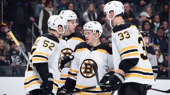 Final: Bruins 6, Sharks 5 (OT) - McAvoy wins it, Bruins sweep California swing taken at SAP Center (Bruins)