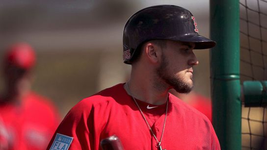 Red Sox Notebook: Switch to second a work in progress for Michael Chavis taken at jetBlue Park (Red Sox)