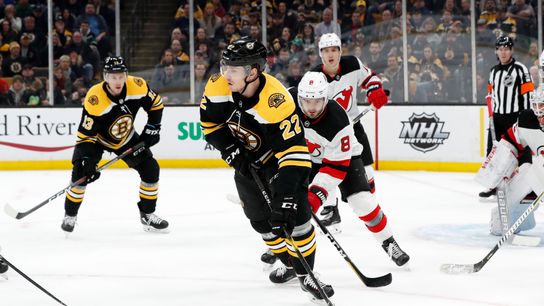 ‘Play the Bruins way’: Peter Cehlarik finds himself bumped out of 3rd-line carousel taken at TD Garden (Bruins)