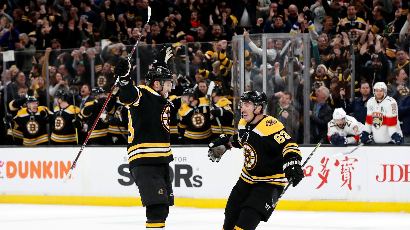 NHL: David Pastrnak scores outrageous goal but Florida Panthers stun Boston  Bruins