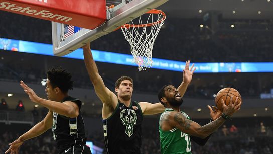 What caused Kyrie Irving's worst ever postseason performance in Game 2? taken at FiServ Forum (Celtics)