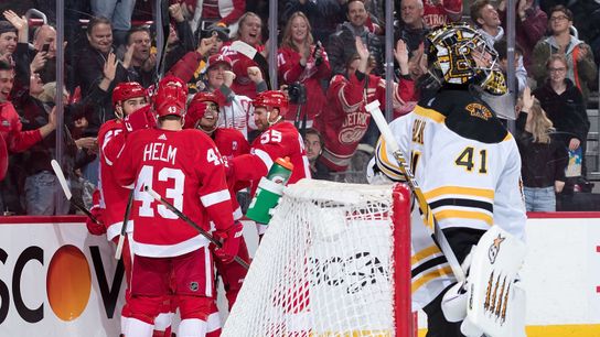 BSJ Game Report: Red Wings 6, Bruins 3 - Goalie issues, defensive breakdowns continue in another disappointing loss taken at BSJ Headquarters (Bruins)