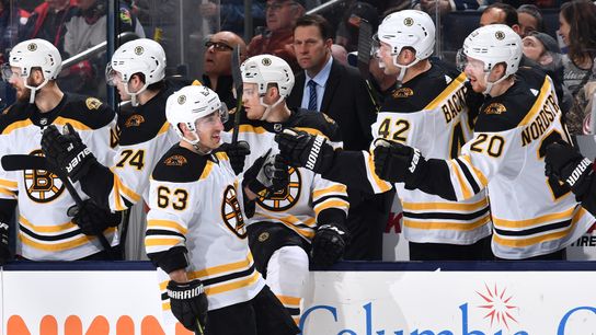 BSJ Game Report: Bruins 6, Blue Jackets 2 - Marchand hits 100 points, B’s clinch home ice vs. Leafs taken at BSJ Headquarters (Bruins)