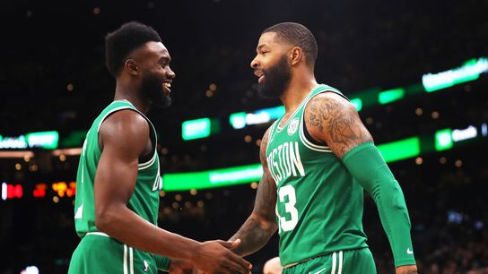 Celtics Notebook: Marcus Morris (knee), Jaylen Brown (back) will miss Heat game, Greg Monroe won't be re-signed taken at BSJ Headquarters (Celtics)