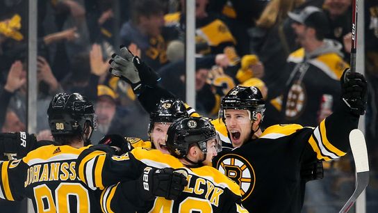 From trial by fire to ‘all-world plays’, Coyle-Johansson’s chemistry has sparked at perfect time for Bruins taken at TD Garden (2019 Stanley Cup Playoffs)