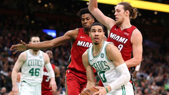 BSJ Game Report: Celtics 110, Heat 105 - After nearly blowing 23-point lead, C's hang on taken at TD Garden (Celtics)