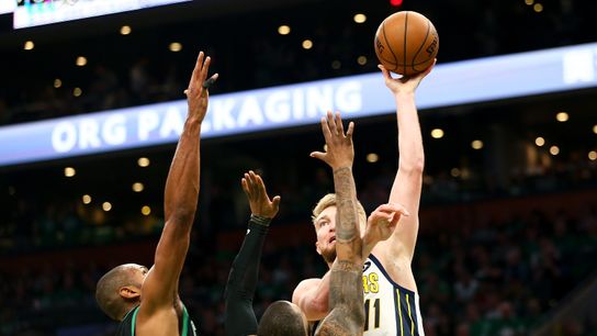 What led to dominant Celtics defense in Game 1 win over Pacers? taken at TD Garden (Celtics)