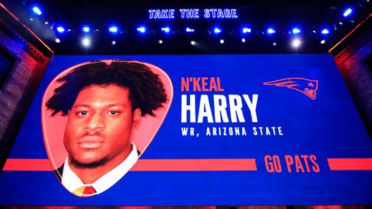 First and 10: So how do you feel about the Patriots drafting N'Keal Harry? taken at BSJ Headquarters (Patriots)