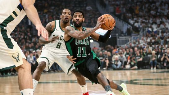 Kyrie Irving is a problem the Bucks may not be able to solve taken at FiServ Forum (Celtics)