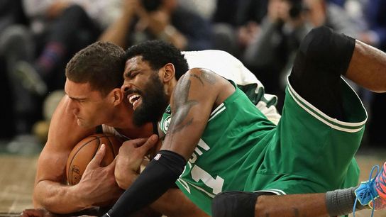 Robb: Kyrie Irving delivers embarrassing effort on both ends to close out Celtics season taken at BSJ Headquarters (Celtics)
