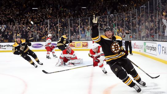 Chris Wagner has no regrets putting his body on the line to help Bruins advance to Stanley Cup Final taken at TD Garden (2019 Stanley Cup Playoffs)