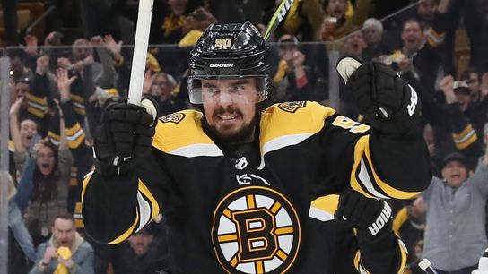 In a Game 1 victory, Marcus Johansson was anything but ‘marshmallow soft’ against Carolina taken at Warrior Ice Arena (2019 Stanley Cup Playoffs)