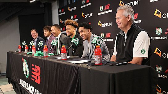 NBA Notebook: What can Celtics learn from 2019 draft night trades? taken at BSJ Headquarters (Celtics)
