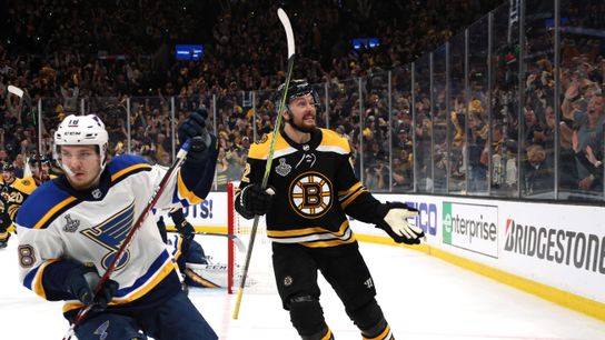 How an in-game adjustment from Bruce Cassidy and Sean Kuraly allowed the Bruins to lock down Blues taken at TD Garden (2019 Stanley Cup Playoffs)
