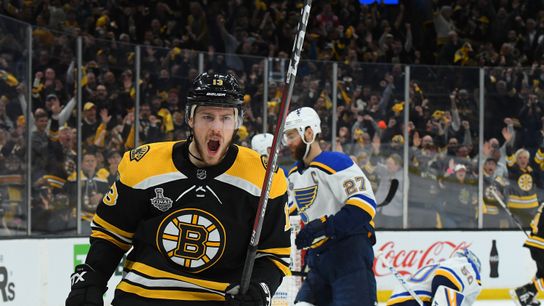 Could Charlie Coyle be looking at top-6 minutes on the wing in 2019-20? taken at BSJ Headquarters (Bruins)