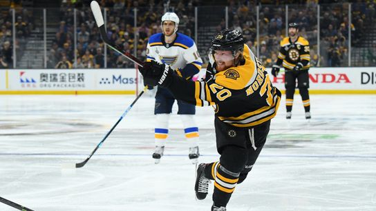 How a trip back home to Sweden put Joakim Nordstrom back on track taken at BSJ Headquarters (Bruins)