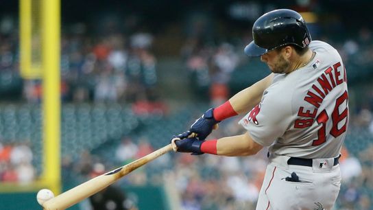 BSJ Game Report: Red Sox 10, Tigers 6 - Sox wait a while before holding off Tigers taken at BSJ Headquarters (Red Sox)